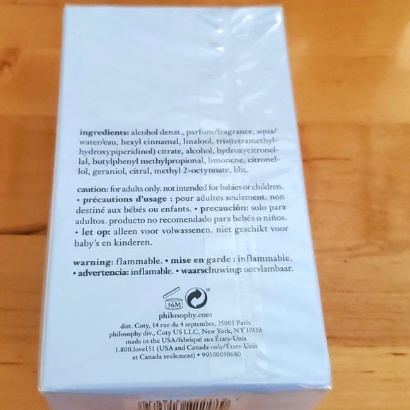 Philosophy Baby Grace Women's Eau de Parfum 4 oz. NEW! - Picture 3 of 8